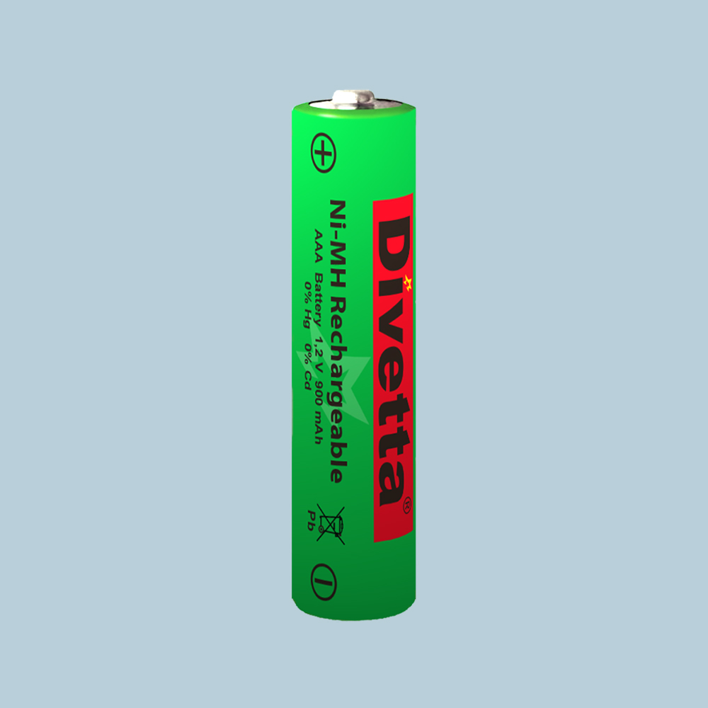 Rechargeable battery NiMH HR03 900 mAh