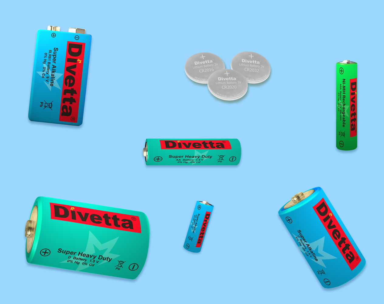 Divetta - Batteries