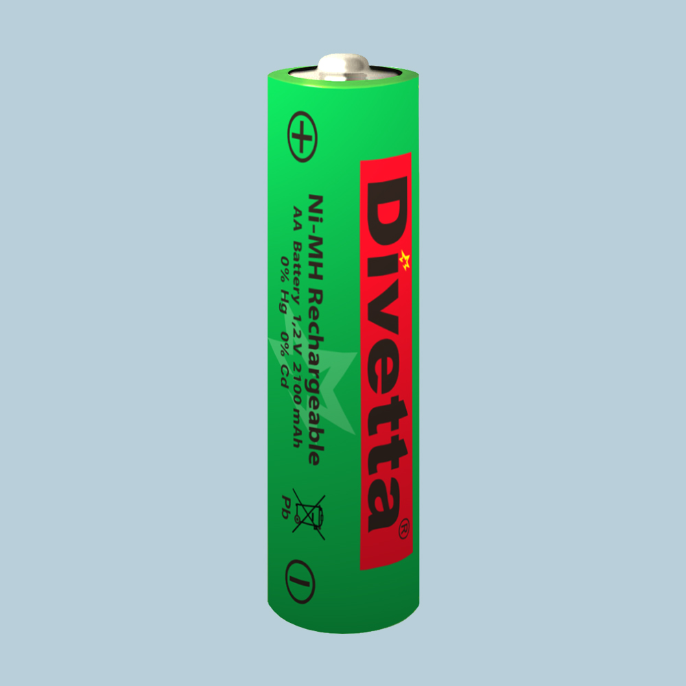 Rechargeable battery NiMH HR6 2100 mAh