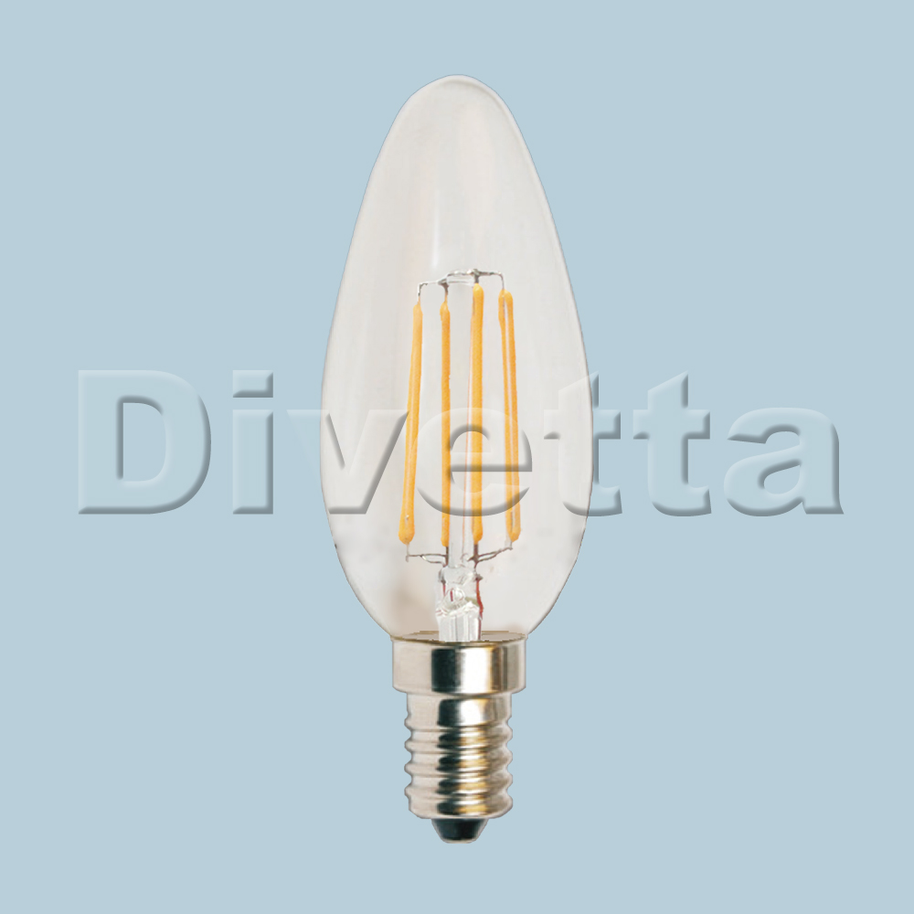 Filament LED C35 4W